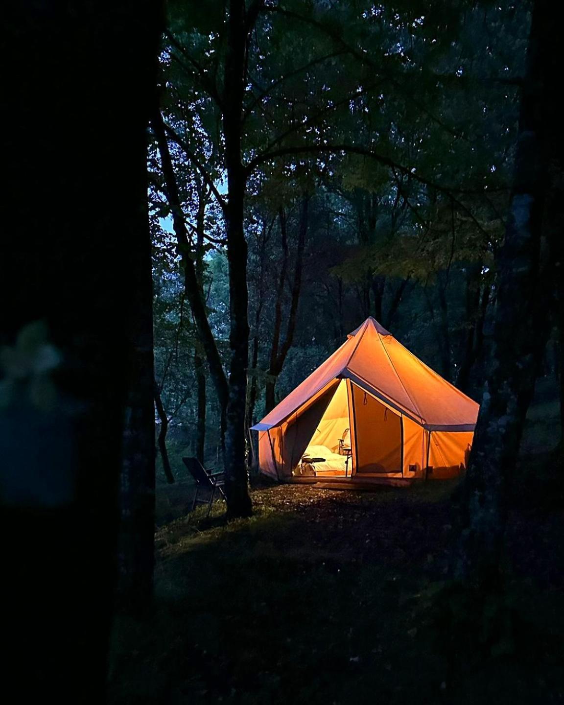 Acampale - Glamping La Garrotxa - Santa Pau Hotel Bagian luar foto